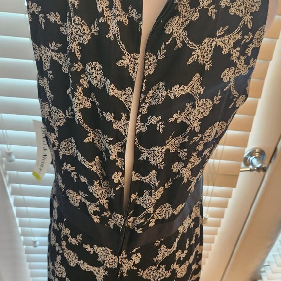 Danny & Nicole Print Dress. NWT. Size 14 - Picture 5 of 12
